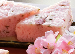 桜のふかしパン