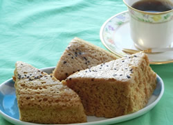 黒糖蒸しパン