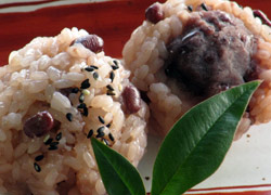 赤飯おはぎ